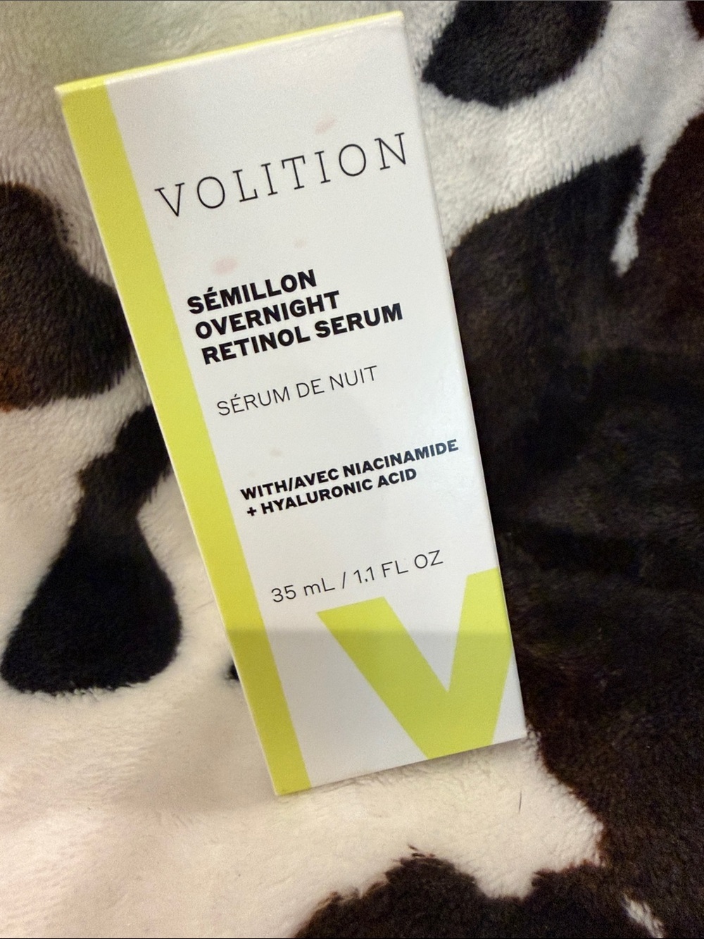 VOLITION Semillon Overnight Retinol Serum Niacinamide Hyaluronic Acid- NIB